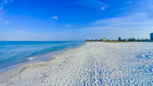 Beach walking on Siesta key beach